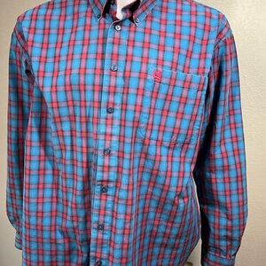 Cinch Men's Vibrant Plaid Button-Down Shirt